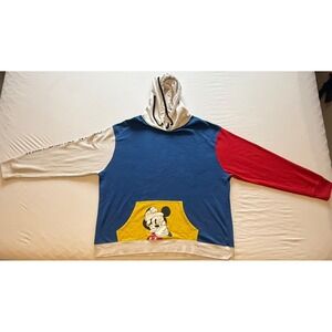 RARE y2k mickey mouse hoodie 2xl
